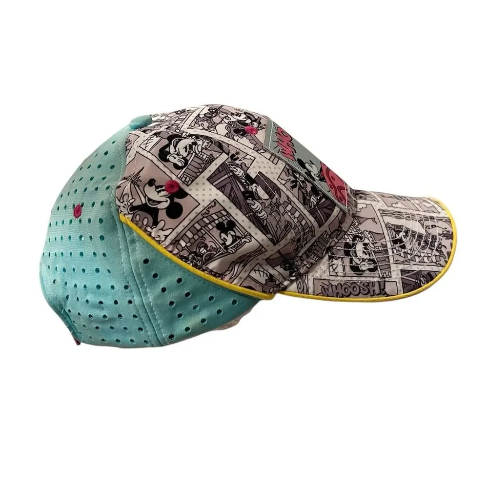 Disney Mickey & Minnie Mouse Comic Strip Adjustable Baseball Cap - Picture 6 of 8